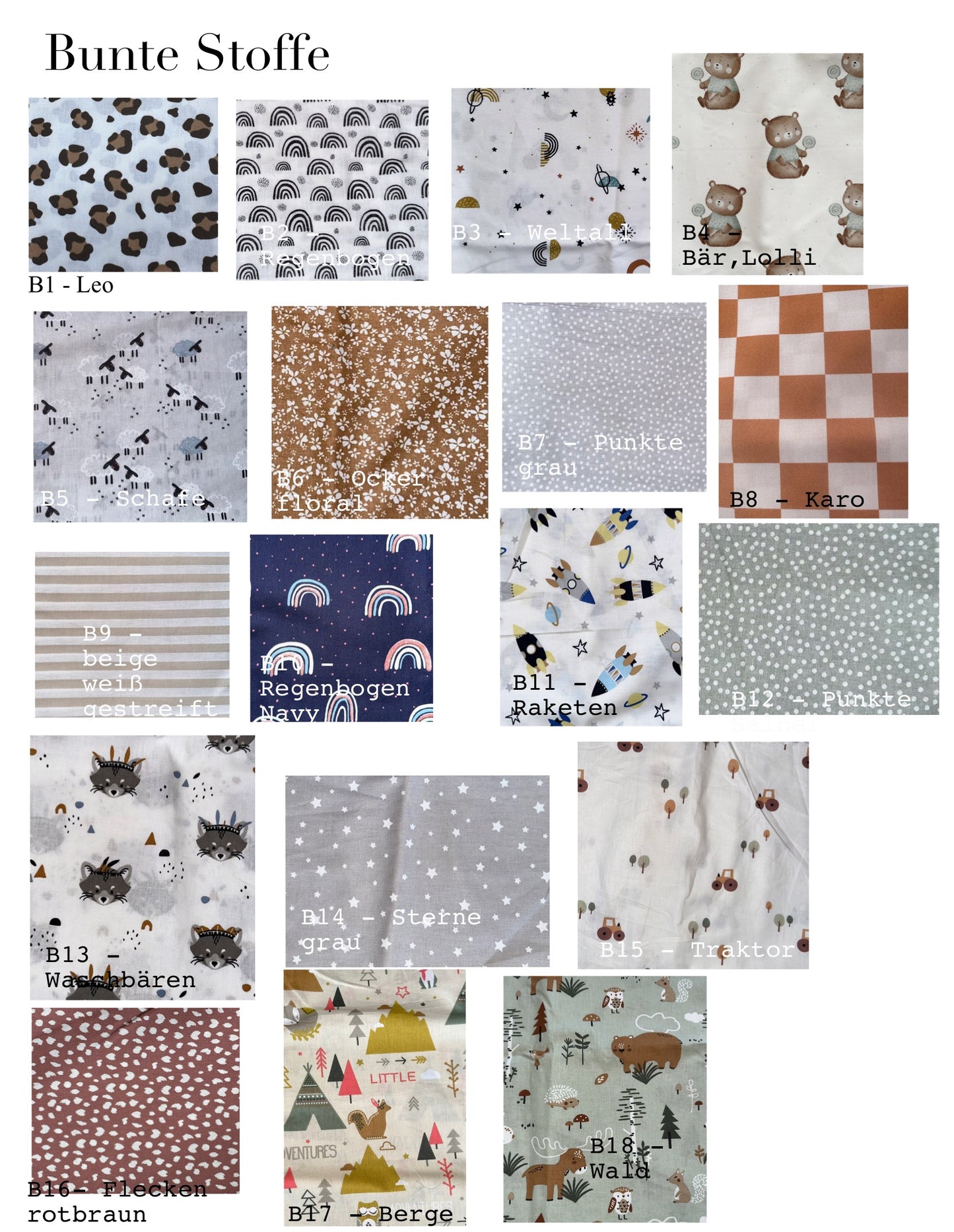Krabbeldecke individuell gestaltbar